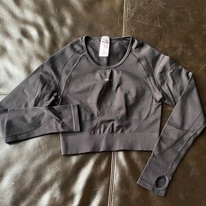 Gymshark Black Long Sleeve Shirt